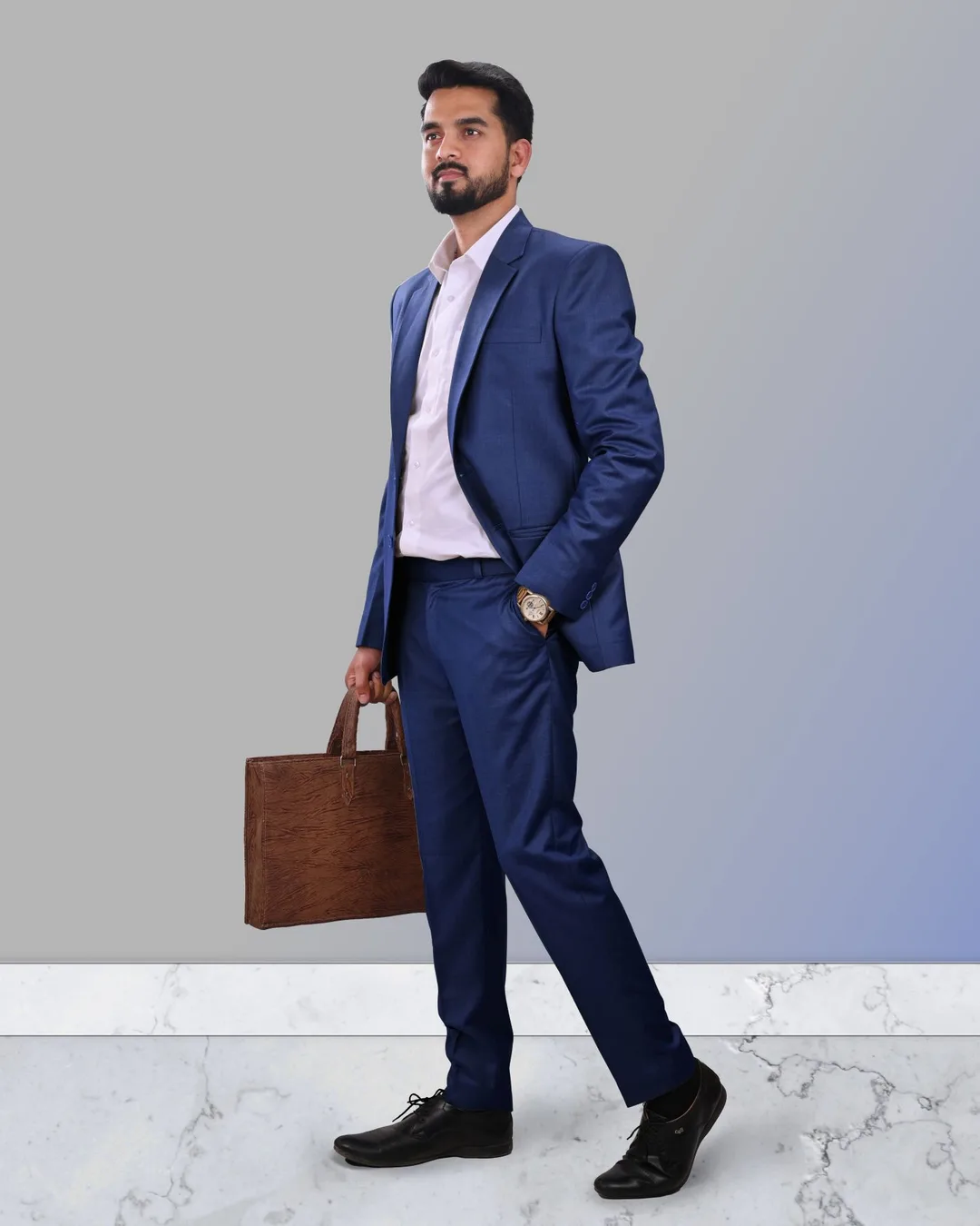 Navy Blue Suit – view 1