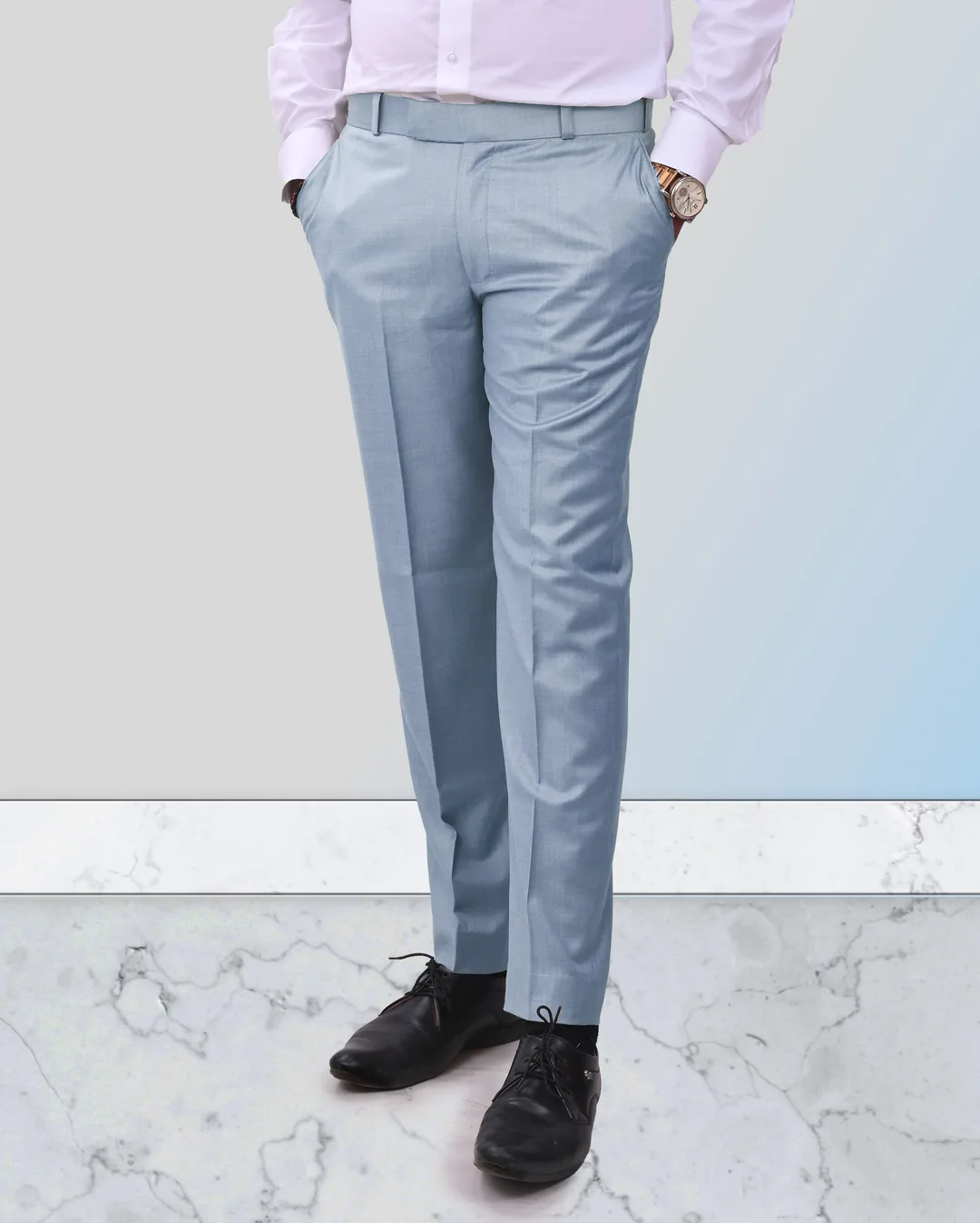 POWDER BLUE MEN SUIT – view 2