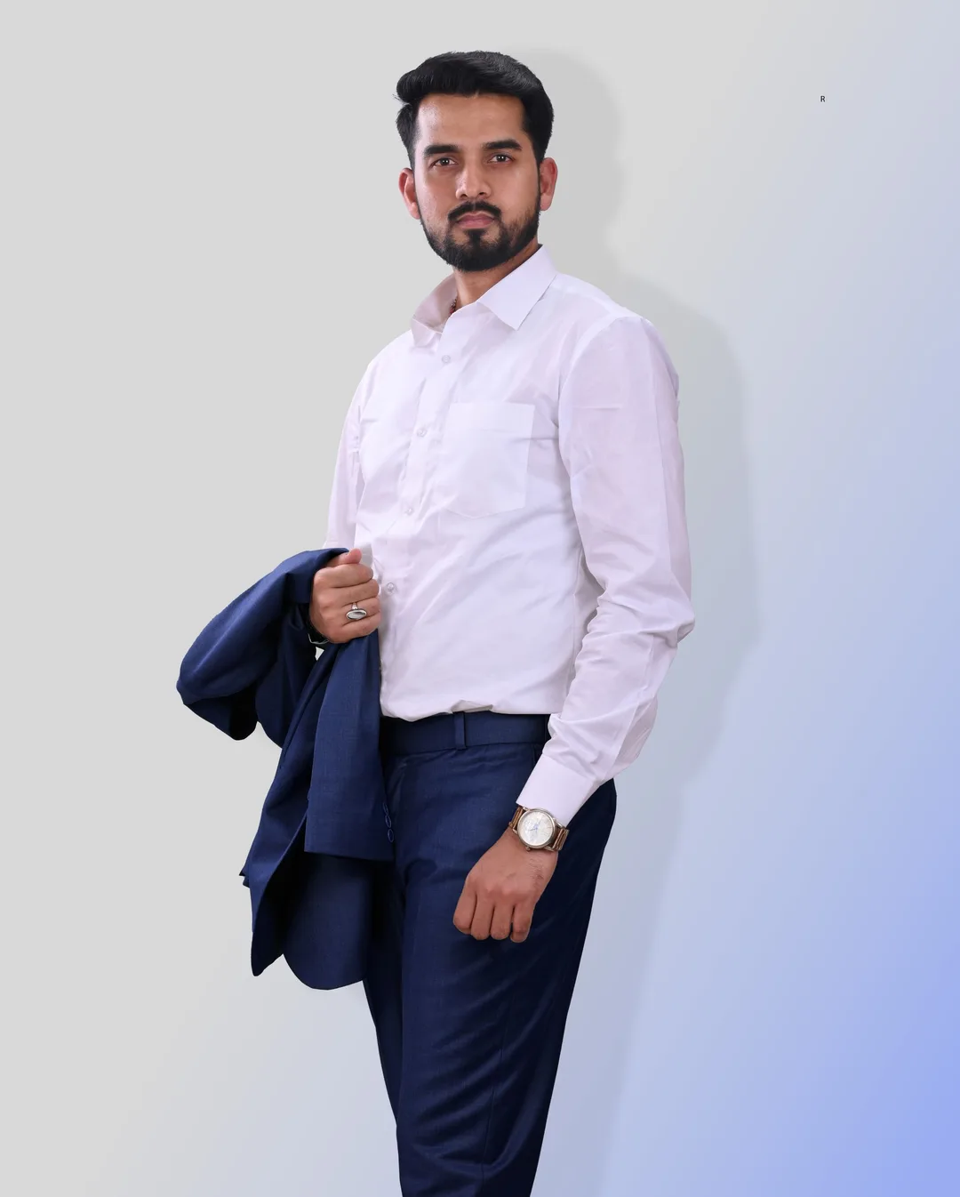 White Cotton Shirt – view 2