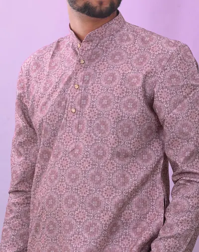 Dusky Purple Kurta Set