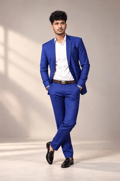 Cobalt Blue Two-Piece Suit