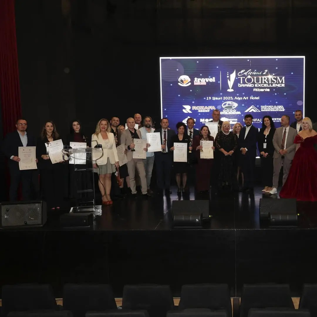 Discover Albania Wins "Tourism Grand Excellence" - News about Awards and Company News