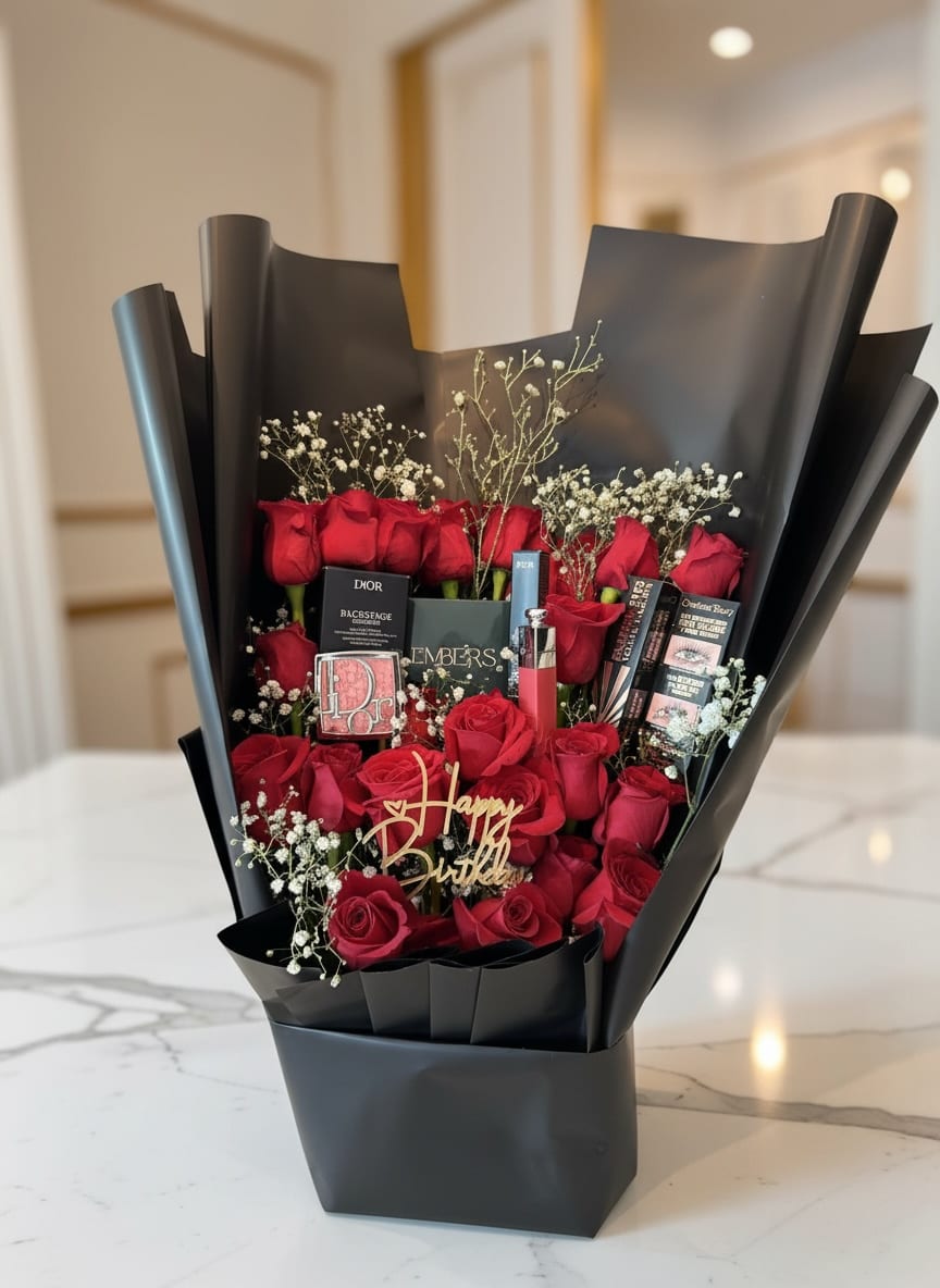 Bloom Noir Ultra Luxe bouquet