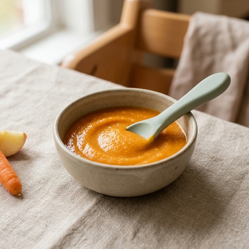 Apple & Carrot Combo — baby-led weaning recipe for 6+ months