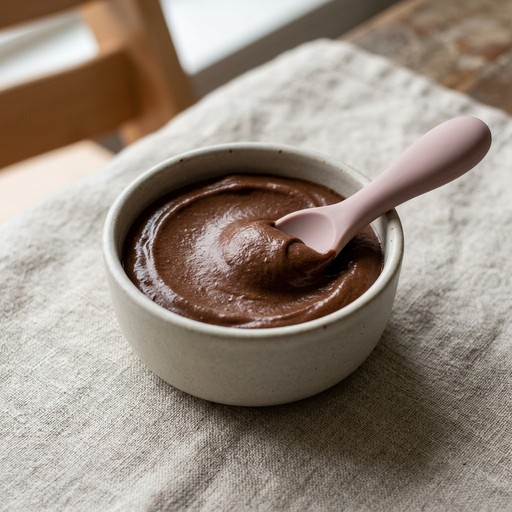 Avocado Cacao Mousse — baby-led weaning recipe for 6+ months