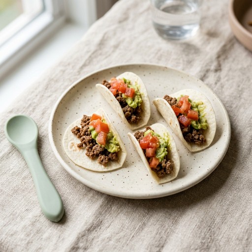 Baby Soft Tacos — baby-led weaning recipe for 12+ months