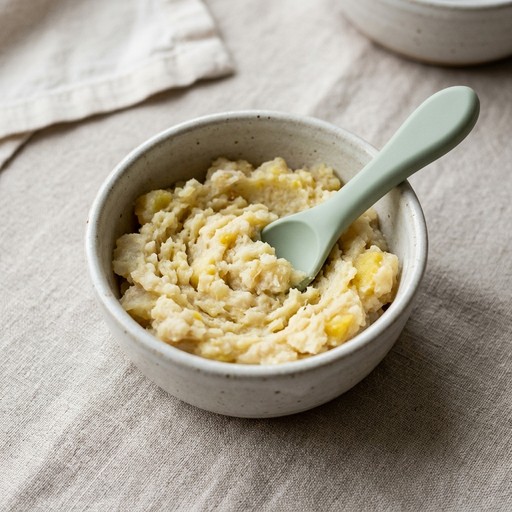 هريس اليام المخبوز — baby-led weaning recipe for 6+ months