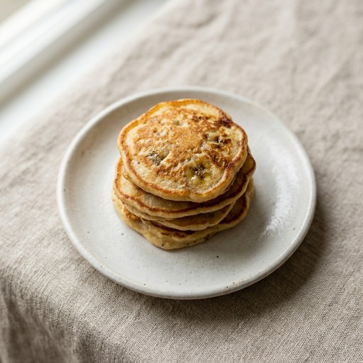 Two-Ingredient Banana Pancakes — baby-led weaning recipe for 9+ months