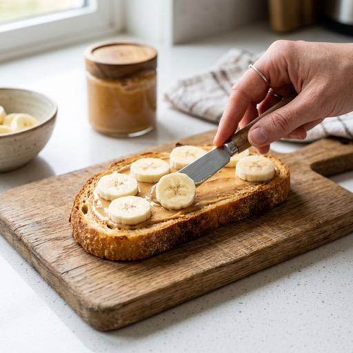 Banana & Peanut Butter Toast Strips — photo 1