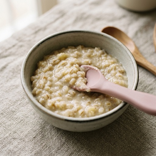 Barley & Banana — baby-led weaning recipe for 6+ months