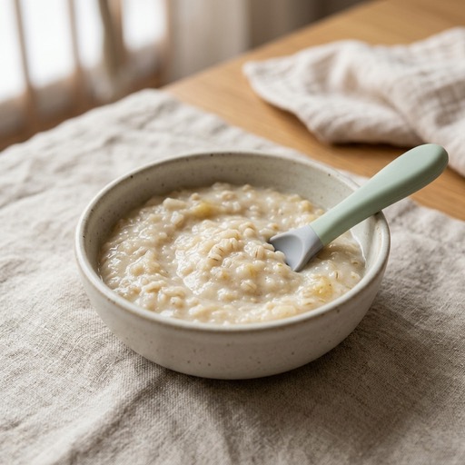 Barley & Pear — baby-led weaning recipe for 6+ months