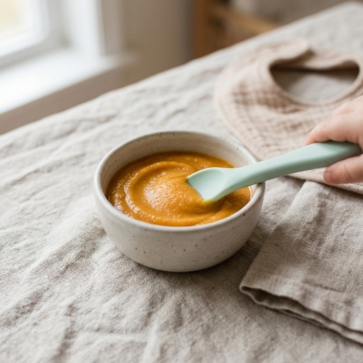 هريسة لحم بقري وبطاطا حلوة — baby-led weaning recipe for 6+ months