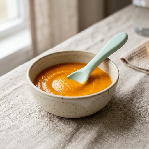 مزيج الفلفل الرومي والذرة — baby-led weaning recipe for 6+ months
