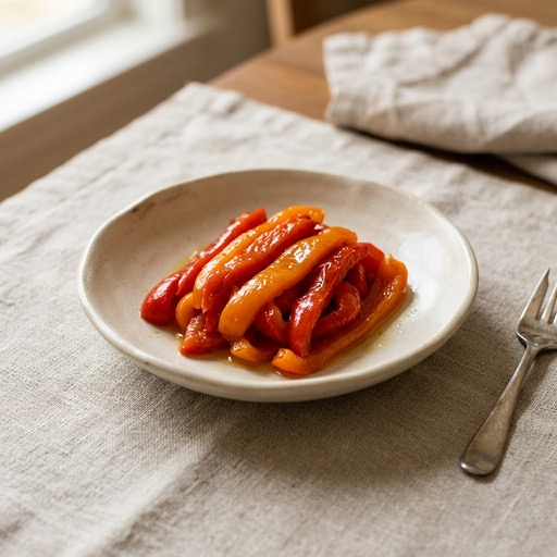 Bell Pepper Strips (Roasted) — baby-led weaning recipe for 6+ months