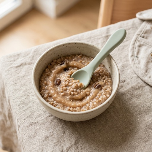Buckwheat & Raisin — baby-led weaning recipe for 18+ months