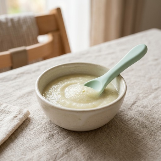 مزيج الملفوف والتفاح — baby-led weaning recipe for 6+ months