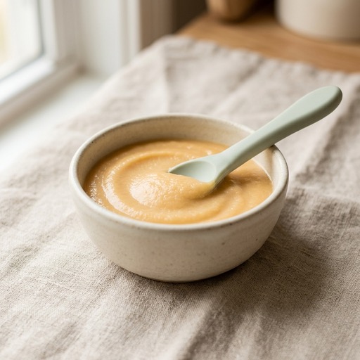 Cannellini Bean & Sweet Potato — baby-led weaning recipe for 6+ months