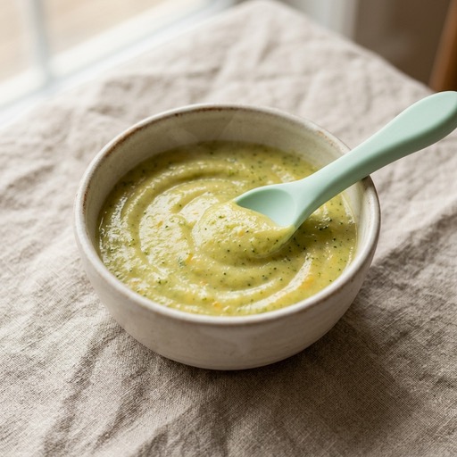 Cheddar & Broccoli — baby-led weaning recipe for 6+ months