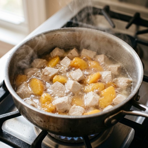 Chicken & Peach — photo 1
