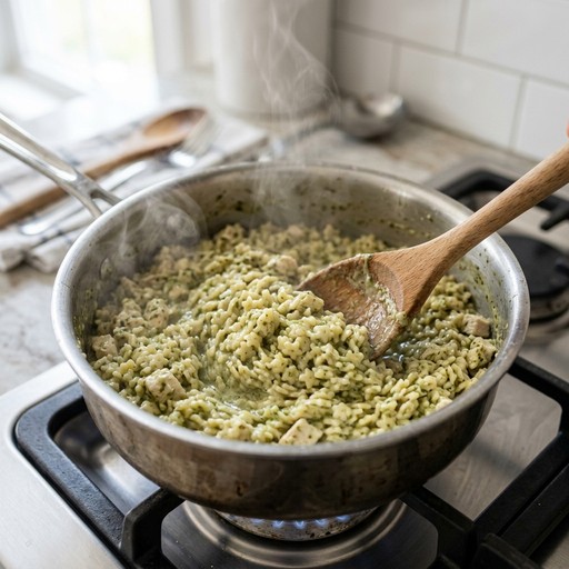 Chicken Pesto Pasta Bites — photo 1