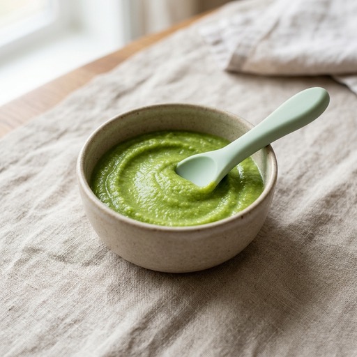 Chickpea & Green Bean — baby-led weaning recipe for 6+ months