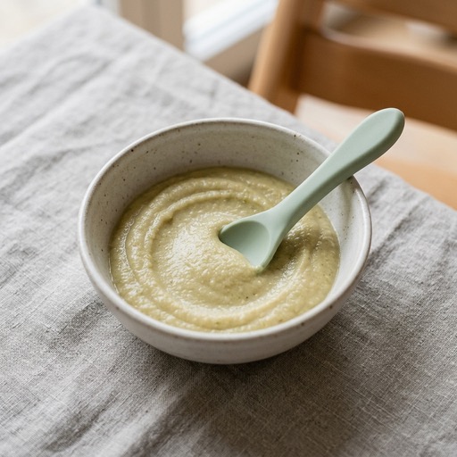 Chickpea & Zucchini — baby-led weaning recipe for 6+ months