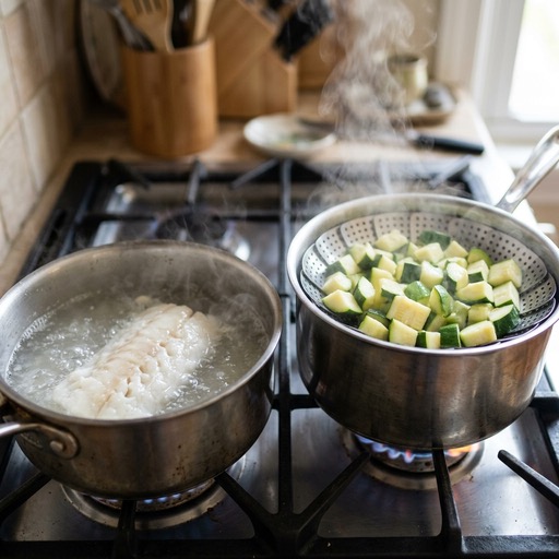 Cod & Zucchini — photo 1