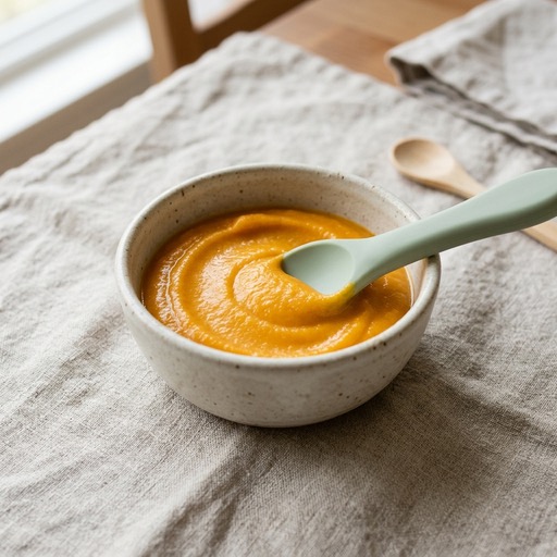Edamame & Sweet Potato — baby-led weaning recipe for 6+ months