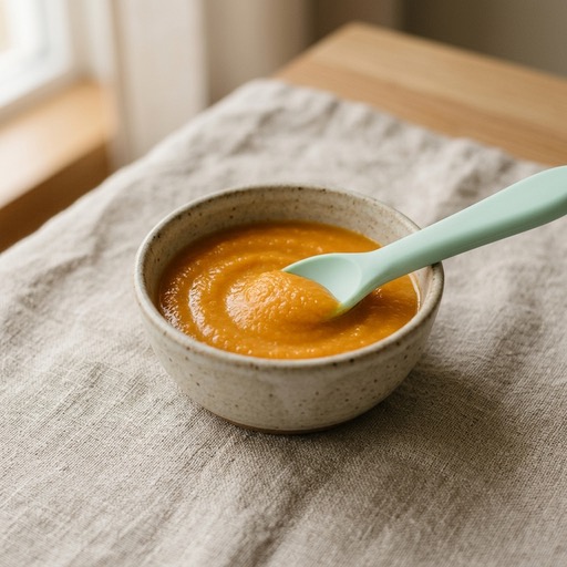 مزيج الشمر والجزر — baby-led weaning recipe for 6+ months