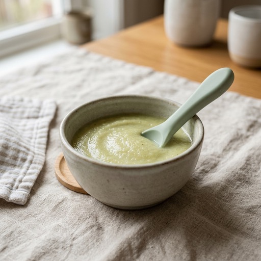 مزيج الشمر والكوسا — baby-led weaning recipe for 6+ months