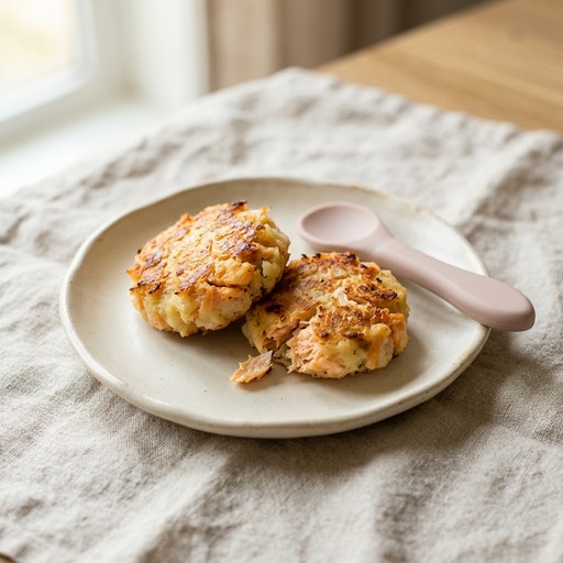 Fish & Potato Cakes — baby-led weaning recipe for 9+ months