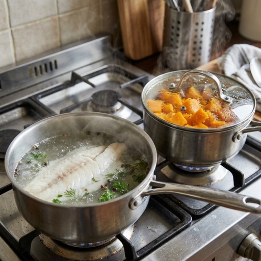 Flounder & Butternut Squash — photo 1
