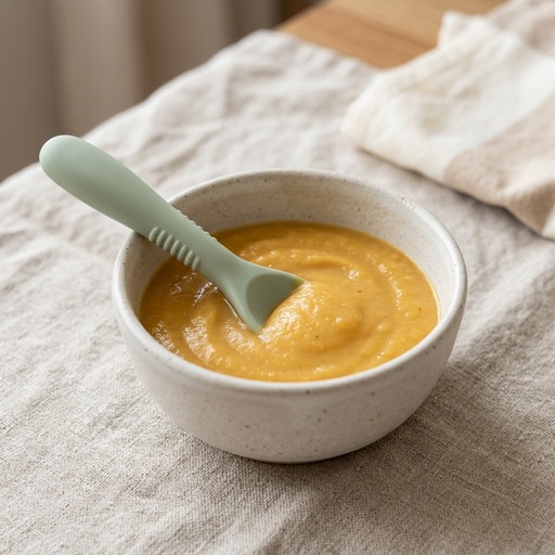 Flounder & Butternut Squash — baby-led weaning recipe for 6+ months
