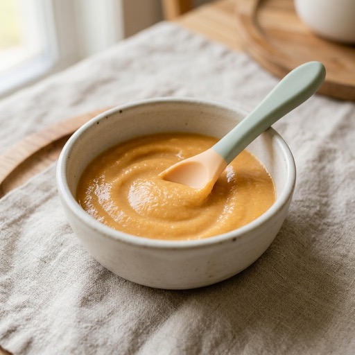 Flounder & Carrot — baby-led weaning recipe for 6+ months