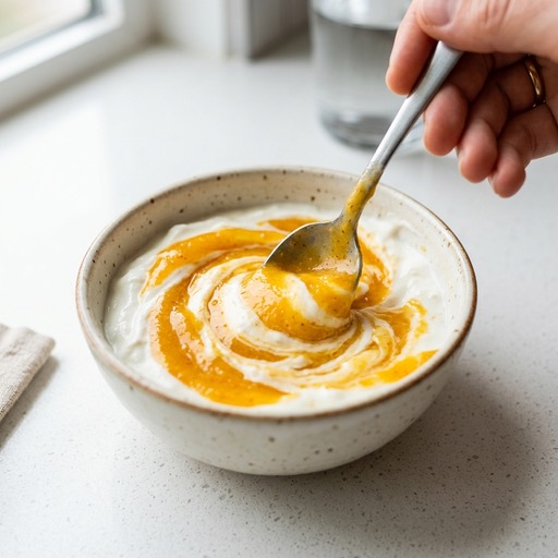 Greek Yogurt & Peach — photo 1