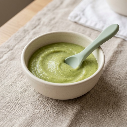 Halibut & Broccoli — baby-led weaning recipe for 6+ months
