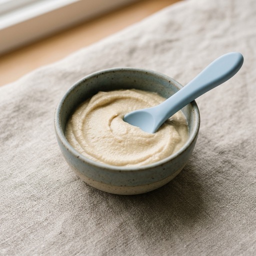Hummus (Garlic-Free) — baby-led weaning recipe for 6+ months