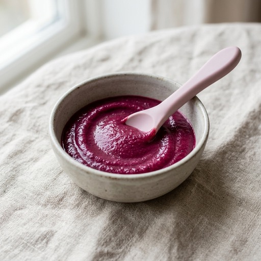 Kidney Bean & Beetroot — baby-led weaning recipe for 6+ months