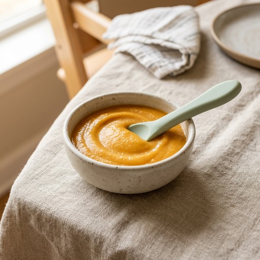 Kidney Bean & Sweet Potato — baby-led weaning recipe for 6+ months