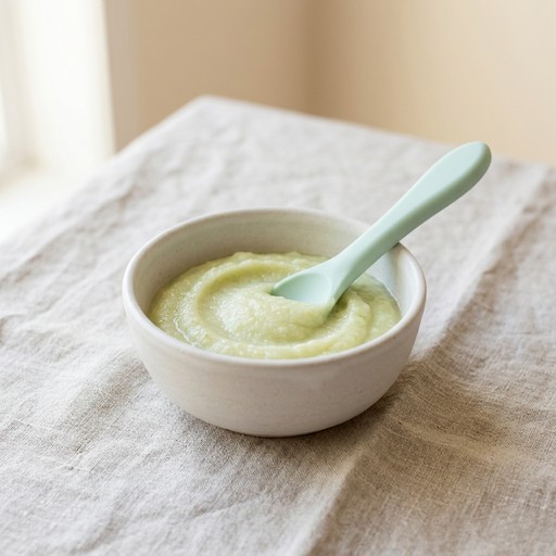بوريه Kohlrabi — baby-led weaning recipe for 6+ months