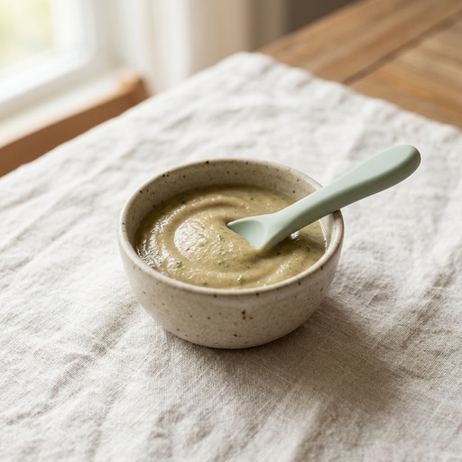 هريس لحم الضأن والنعناع — baby-led weaning recipe for 6+ months