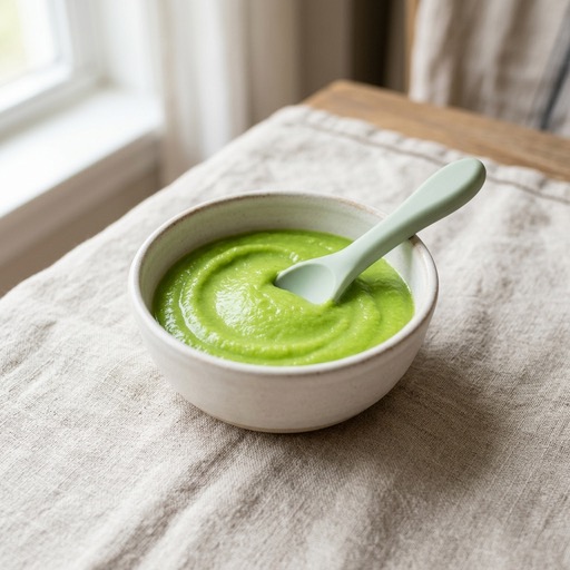 Lima Bean & Pea — baby-led weaning recipe for 6+ months