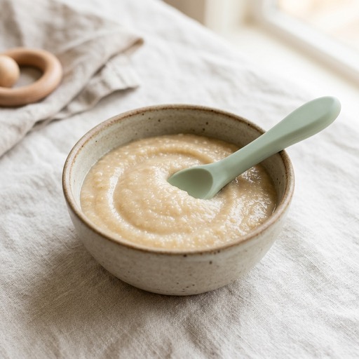 Mahi Mahi & Barley — baby-led weaning recipe for 6+ months