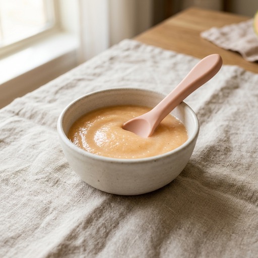 هريس الشمام — baby-led weaning recipe for 6+ months