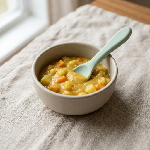 Mild Vegetable Curry — baby-led weaning recipe for 12+ months
