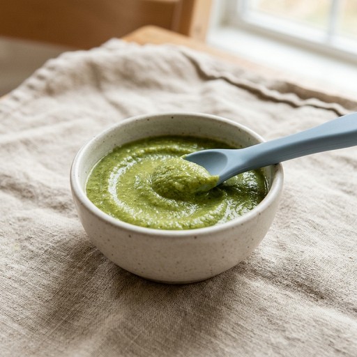 Millet & Spinach — baby-led weaning recipe for 6+ months