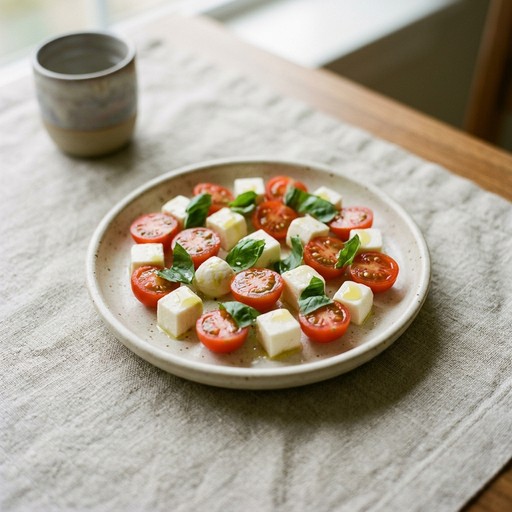 Mini Caprese Bites — baby-led weaning recipe for 9+ months