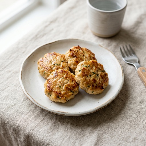 Mini Chicken Burgers — baby-led weaning recipe for 12+ months