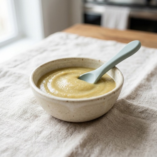 Mung Bean & Apple — baby-led weaning recipe for 6+ months