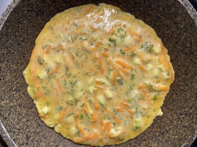 Vegetable Omelette Wrap — photo 1